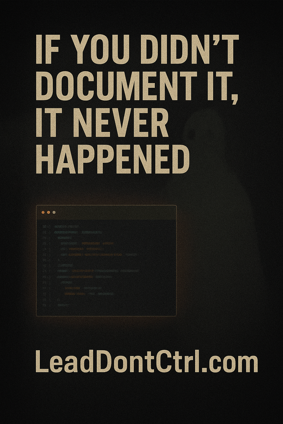 Documentation Is Not Optional. It’s Culture.