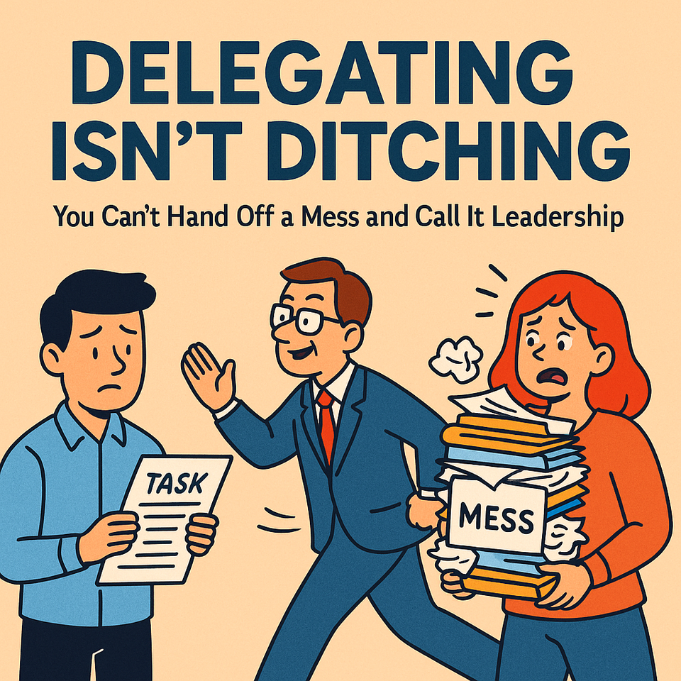 Delegating Isn’t Ditching